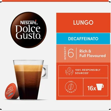 NESCAFÉ Dolce Gusto, Koffiecapsules Lungo, 16 cups, 89.6 gr