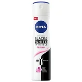 Nivea deodorant invisible black white