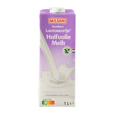 Milsani Lactosevrije halfvolle houdbare melk