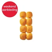 Lokale Bakker zachte bollen wit