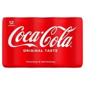 Coca Cola regular blik 12 x 330ml
