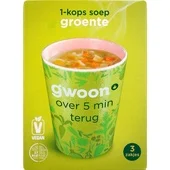 G'Woon 1-kops soep groente