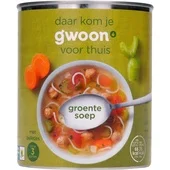 g'woon groentesoep