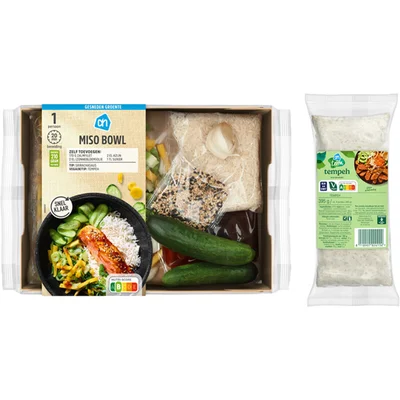 AH Gesneden Verspakket Vega Miso Bowl 1pers