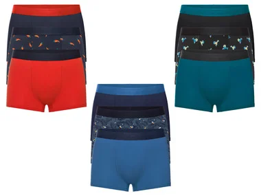 LIVERGY® 3 heren boxershorts