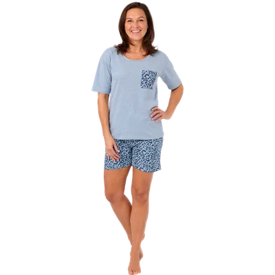 Dames shortama diverse kleuren