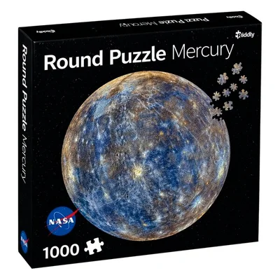 Round Planet Mercury Puzzel