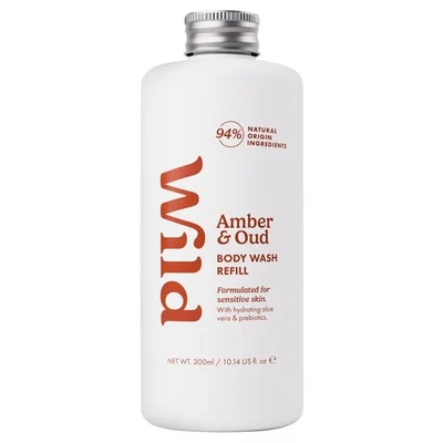 Wild Amber & Oud Bodywash Navulling