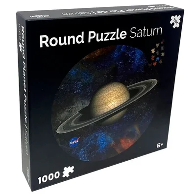 Round Planet Saturn Puzzel