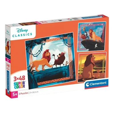 Clementoni Disney Lion King 3-In-1 Puzzel