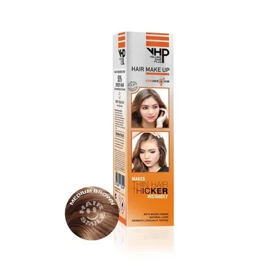 Volume Hair Plus Midden Bruin Verdikkende Haarspray