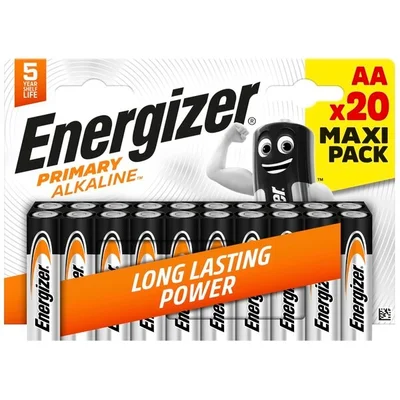 Energizer Primary Alkaline AA Batterijen