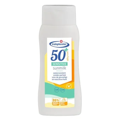 Trekpleister Sensitive SPF50+ Sunmilk
