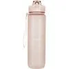 Cabau Bloom Waterfles Drinkfles beige 1 Liter