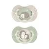 Difrax LOVI Dynamic Fopspeen 18M+ Night & Day Uni 2 stuks