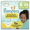 Pampers Premium Protection Luiers Maat 6 13-18 kg 20 stuks