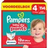 Pampers Baby Dry Pants Voordeelbox Luierbroekjes Maat 4 9-15 kg 114 stuks