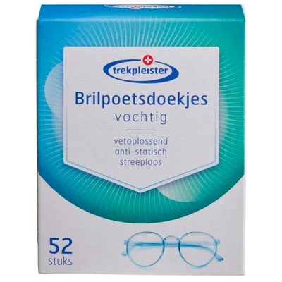Trekpleister Vochtige Brilpoetsdoekjes