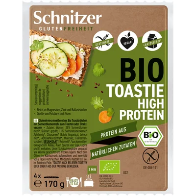 Schnitzer Toastie high protein bio