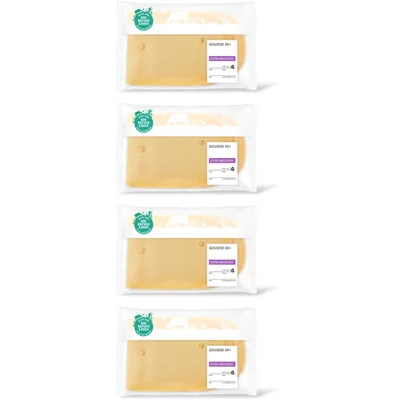 AH Goudse extra belegen 30+ plakken 4-pack