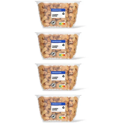 AH Ongezouten cashewnoten 4-pack