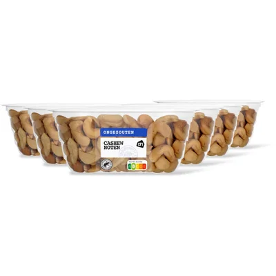 AH Cashewnoten ongezouten 6-pack
