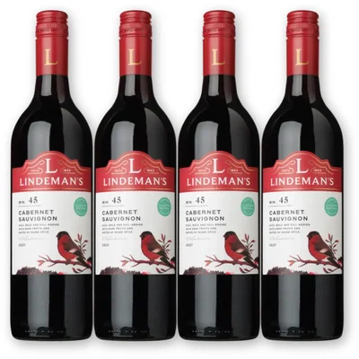 Lindeman's Lindeman's Bin 45 Cab Sauv 4 flessen