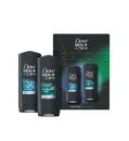 Dove Giftset Men+Care Cool Fresh & Minerals + Sage Duo Shower 2x 250ml