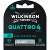 Wilkinson Sword Quattro Navulmesjes 4 stuks