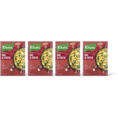 Knorr Maaltijdmix mac & cheese 4-pack
