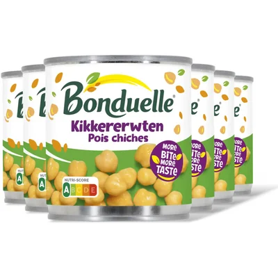 Bonduelle Bonduelle Kikkererwten 6-pack