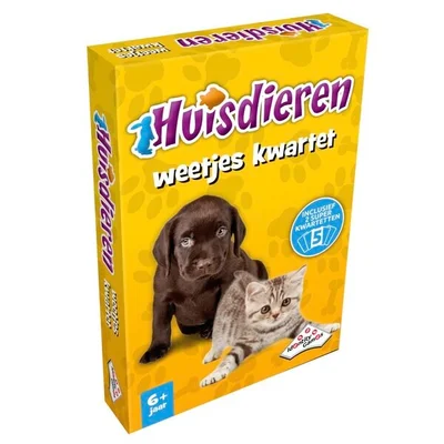 Identity Games Huisdieren Weetjes Kwartet