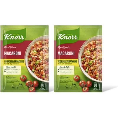 Knorr Maaltijdmix macaroni 2pack29