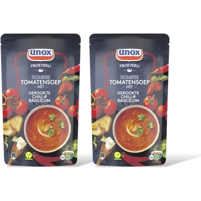 Unox Unox Romige tomatensoep 2-pack
