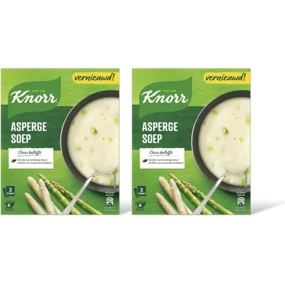 Knorr Mix voor asperge crème soep 2-pack