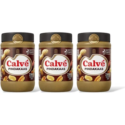 Calvé Pindakaas pot 3pack