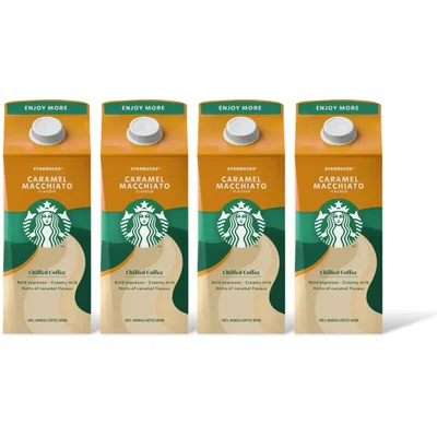 Starbucks Caramel macchiato ijskoffie 4-pack