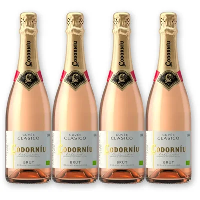 Codorníu Codorníu Clasico Brut Rosé 4 flessen