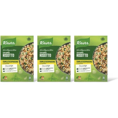 Knorr Italiaanse risotto XL 3-pack
