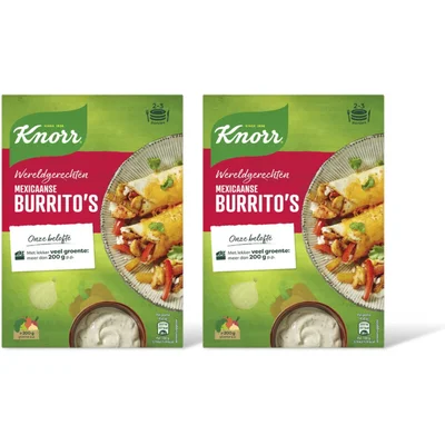 Knorr Mexicaanse burritos 2-pack