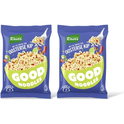 Knorr Good noodles oosterse kip 2-pack