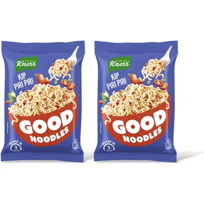 Knorr Good noodles kip piri piri 2-pack