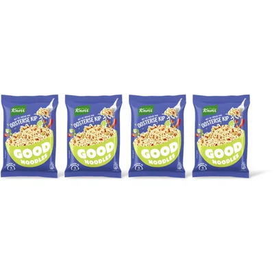 Knorr Good noodles oosterse kip 4-pack