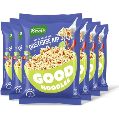 Knorr Good noodles oosterse kip 6-pack