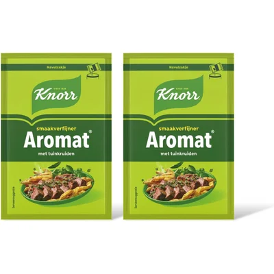 Knorr Aromat met tuinkruiden navulzakje 2-pack