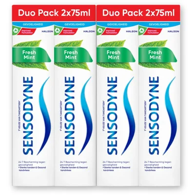 Sensodyne Fresh mint tandpasta 2-pack 2-pack