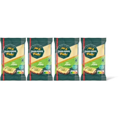 AH Zaanlander Jong 48+ plakken voordeel 4-pack