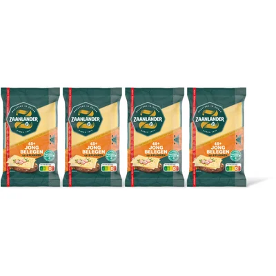 AH Zaanlander Jong belegen 48+ plakken voordeel 4-pack