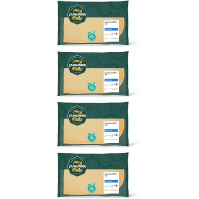 AH Zaanlander Belegen 48+ plakken 4 pack