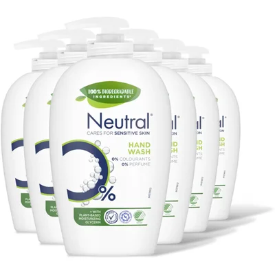 Neutral Hand wash 0% 6-pack